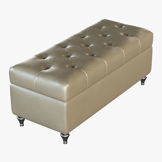 Sofa stool 3d model