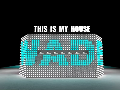 Modern display table sneakers fashion display area 3d model Modern display table sneakers fashion display area 3d model