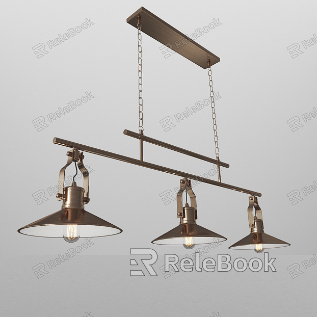 Industrial LOFT Chandelier Bar Counter Restaurant Chandelier model