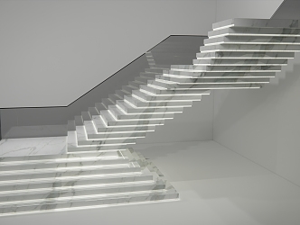 Modern Stairs 3d model