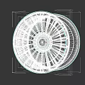 Rotiform MSS10C Silver Car Wheel Rim Featuring Modern Stylish Design