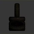 Durable High Quality Car Tires Stacked As Automotive Parts For Vehicles