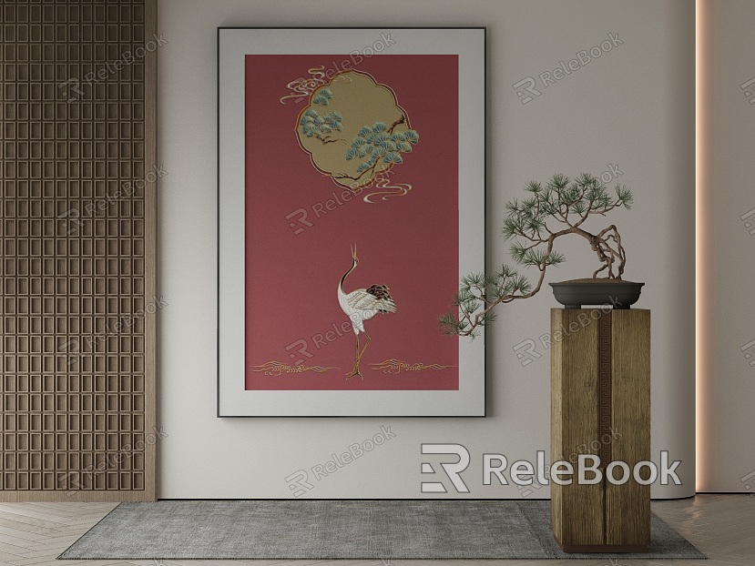 New Chinese Decorative Painting model