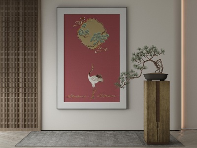 New Chinese Decorative Painting model