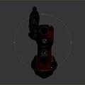 Vintage musket pistol 3d model