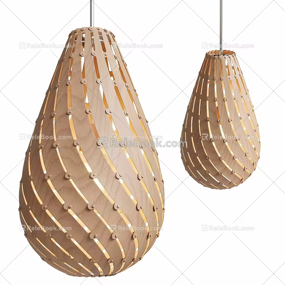 Chandelier DROP 3d model