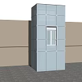 Vertical Elevator Modern Elevator 3d model