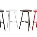 Modern Bar Stool 3d model