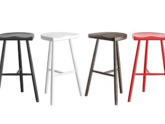 Modern Bar Stool 3d model