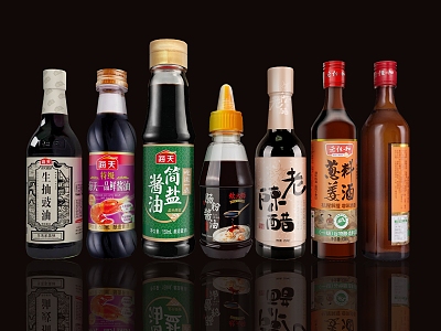 Seasoning combination seasoning bottle sesame oil rapeseed oil old soy sauce oyster sauce mature vinegar sesame oil seasoning kitchen supplies soy sauce sesame oil raw soy sauce bottle model