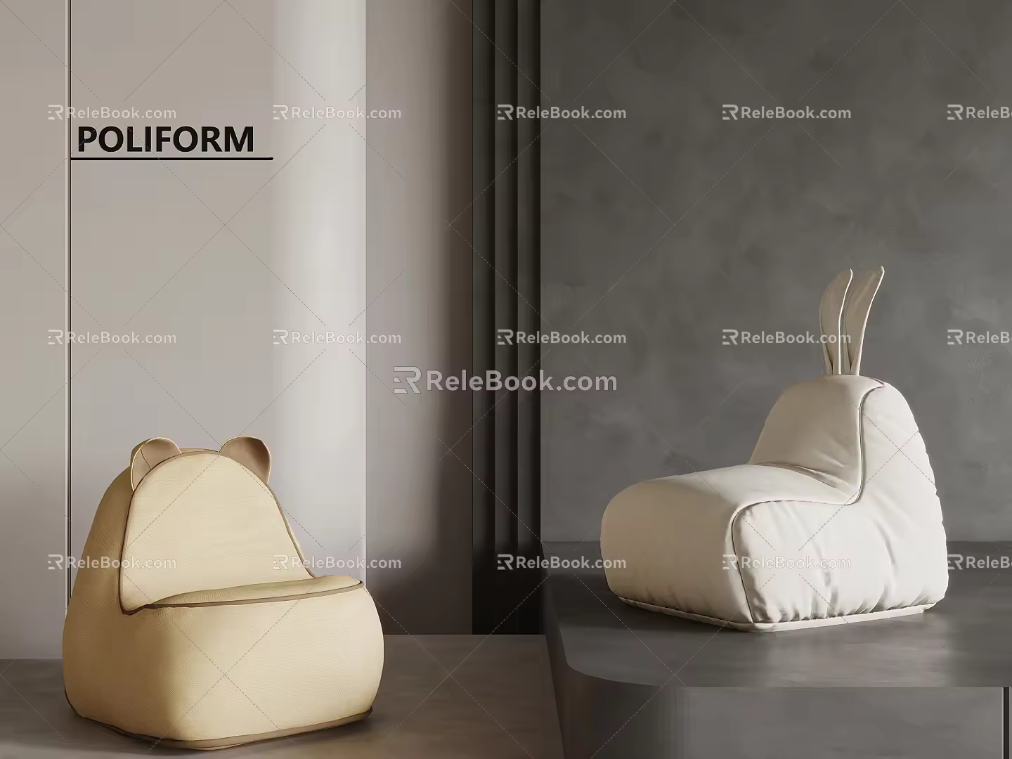 Lazy Sofa 3d model