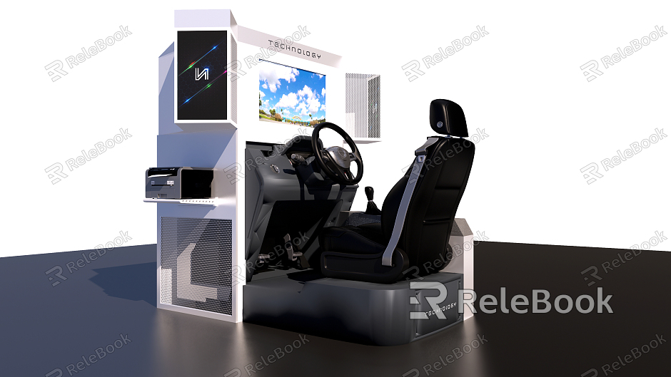 Modern Game Machine Test Drive Simulator model