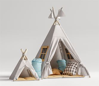 Children's tents Modern tents 3d model