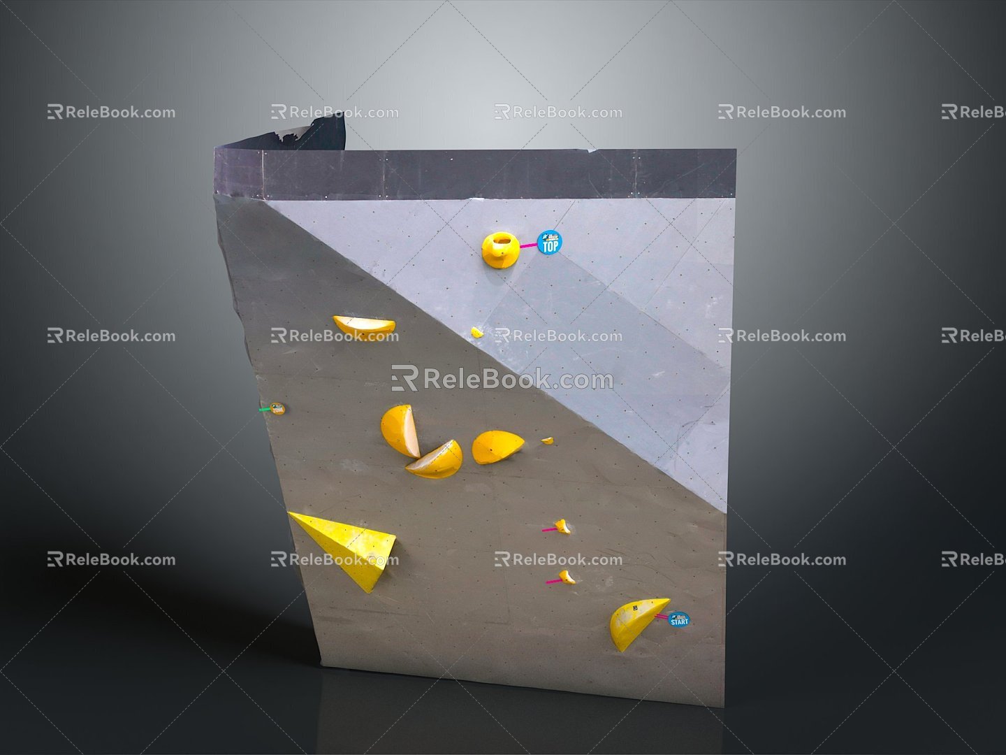 Rock Climbing Rock Climbing Wall Rock Block Rock Block Rock Specimen Boulder Boulder Boulder Boulder 3d model