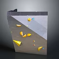 Rock Climbing Rock Climbing Wall Rock Block Rock Block Rock Specimen Boulder 3d model