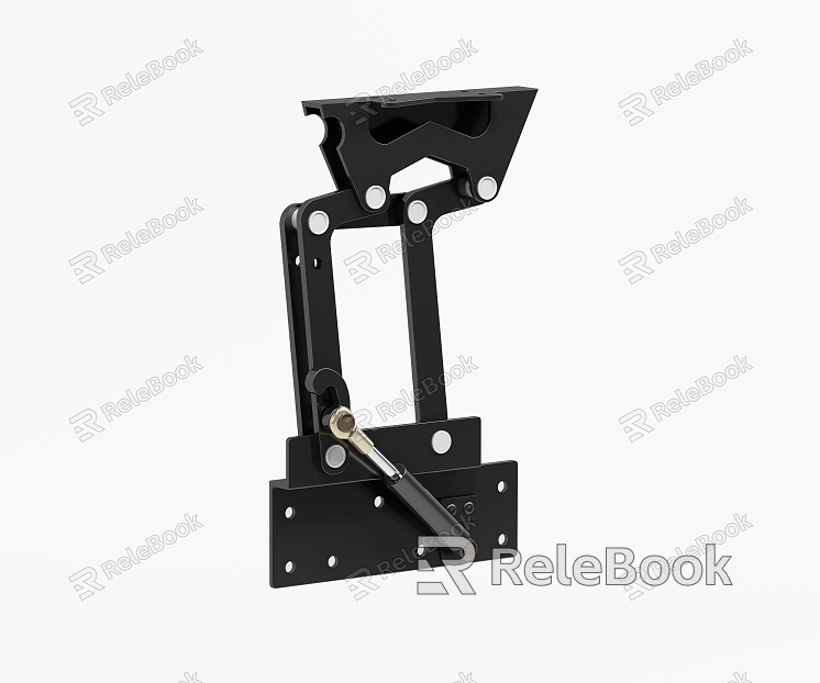 Modern bracket coffee table lifting hardware model