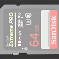 SanDisk Extreme PRO 64GB SD Card for Computer Storage and High Speed Data Transfer