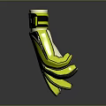 Yellow And Black Sport Gloves Design With Your Logo Space And Modern Pattern