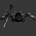 Sci-Fi Armor Alien Armor Sci-Fi Armor High-Tech Armor Futuristic Armor Alien Warrior Armor 3d model