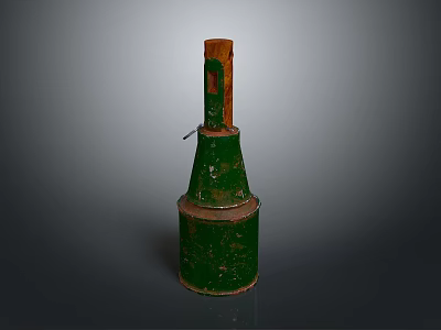 Grenade Gun Grenade Ammunition Military Grenade Smoke Bomb Science Fiction Grenade Throwing Weapon 3d model