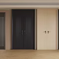 Modern Double Doors With Sleek Designs And Various Color Options For Home Interior