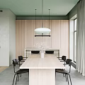 Modern Apartment Interior With Marble Table Black Chair And Magazine