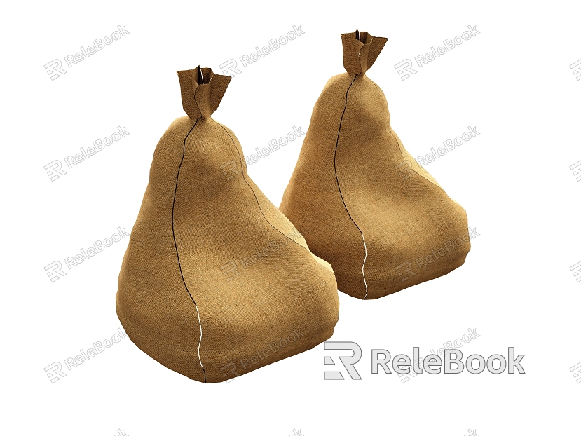 Sandbags, sandbags, linen bags model