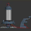 Sci-fi Capsule Space Capsule Hibernation Capsule Freezing Capsule Rest Capsule Rest Capsule 3d model