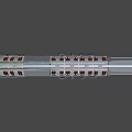 Futuristic Sci Fi Weapon With Intricate Metal Structure And Ergonomic Grip Design