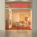 Gymboree Clothing Store With Children's Clothes Window Display And Interior Racks