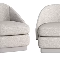 Single sofa 3d model