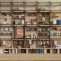 Industrial Metal Storage Shelf with Multiple Layers for Books Tools and Decorative Items