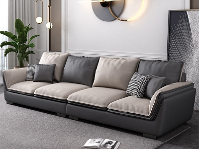 Modern Sofa Multiplayer Sofa Living Room Sofa 3d model