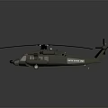 3D Rendered Military Helicopter With Detailed Rotor And Fuselage Design