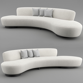 Vladimir Kagan Apartment Sofa Multi-Person Sofa 3d model