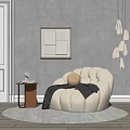 Modern Roche Bobois Single Sofa 3d model
