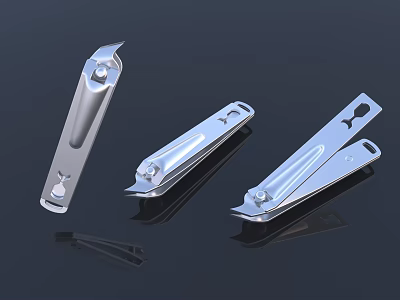 Oblique Nail Clipper Oblique Nail Clipper Manicure Tool Cutter Nail Nail Groove Special Nail Clipper Oblique Nail Clipper Longer Pliers Eagle Bouge Pointed Nail Clipper 3d model