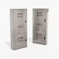 Stainless Steel Fire Safety Equipment Cabinets With Hydrant And Extinguisher Storage