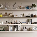 New Chinese style ornaments combination 3d model