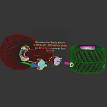 Durable Automotive Wheel Axle Parts With Heavy Duty Tires And Steel Components
