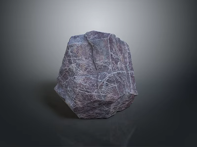 Natural Stone And Wood Craft Design With Textured Surface And Artistic Details 3d model