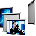 Projection Monitoring System With Multiple Projection Screens And Clear Display Content