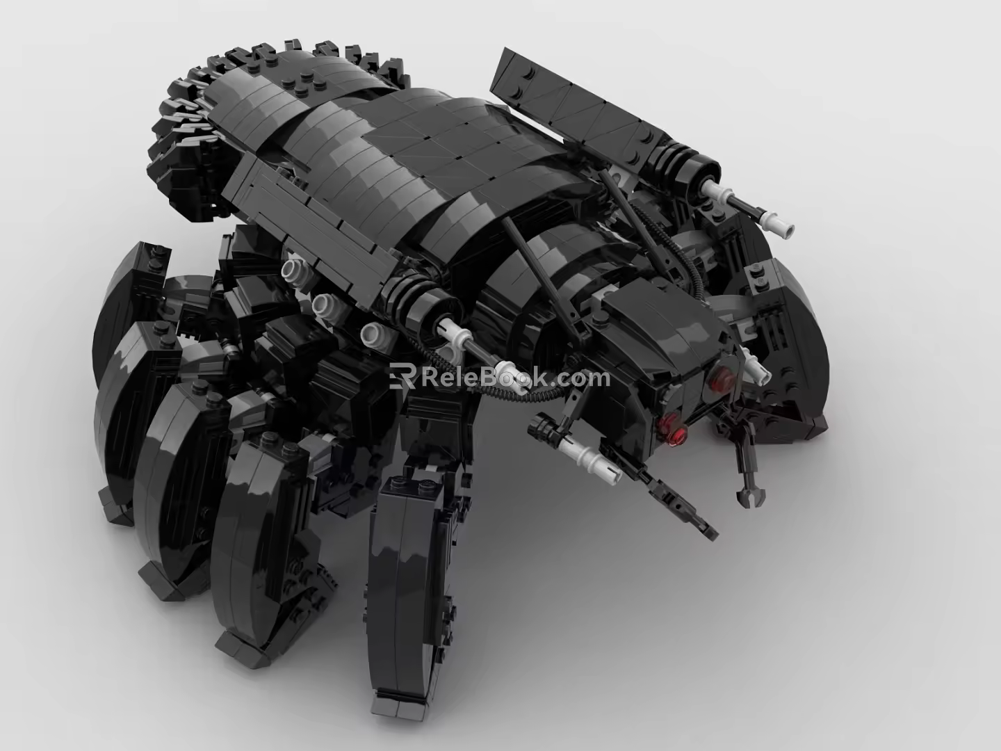 LEGO Toy Blocks Fighting Robot Gundam Mech Warrior Transformers 3d model