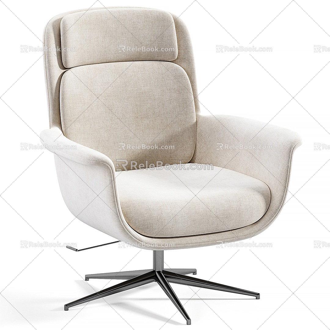 IKEA Aeleby swivel armchair 3d model