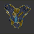 Medieval Shield Ancient Shield Defensive Weapon Ancient Shield Iron Shield Protective Shield Wooden Shield 3d model