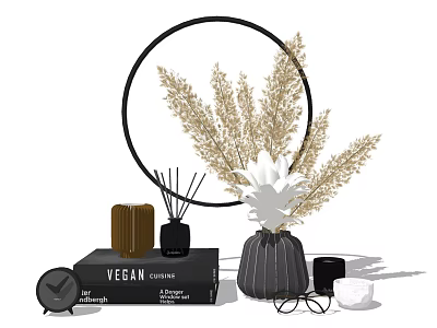 Modern Ornament Combination Decorations Ornament Combination 3d model
