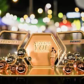 Modern light luxury beauty Chen net red clock to take photos 3d model