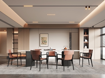 Modern Restaurant 3d model