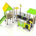 Children's Combined Slide Outdoor Slide Slide Slide Combined Slide Multifunctional Slide Children's Slide 3d model