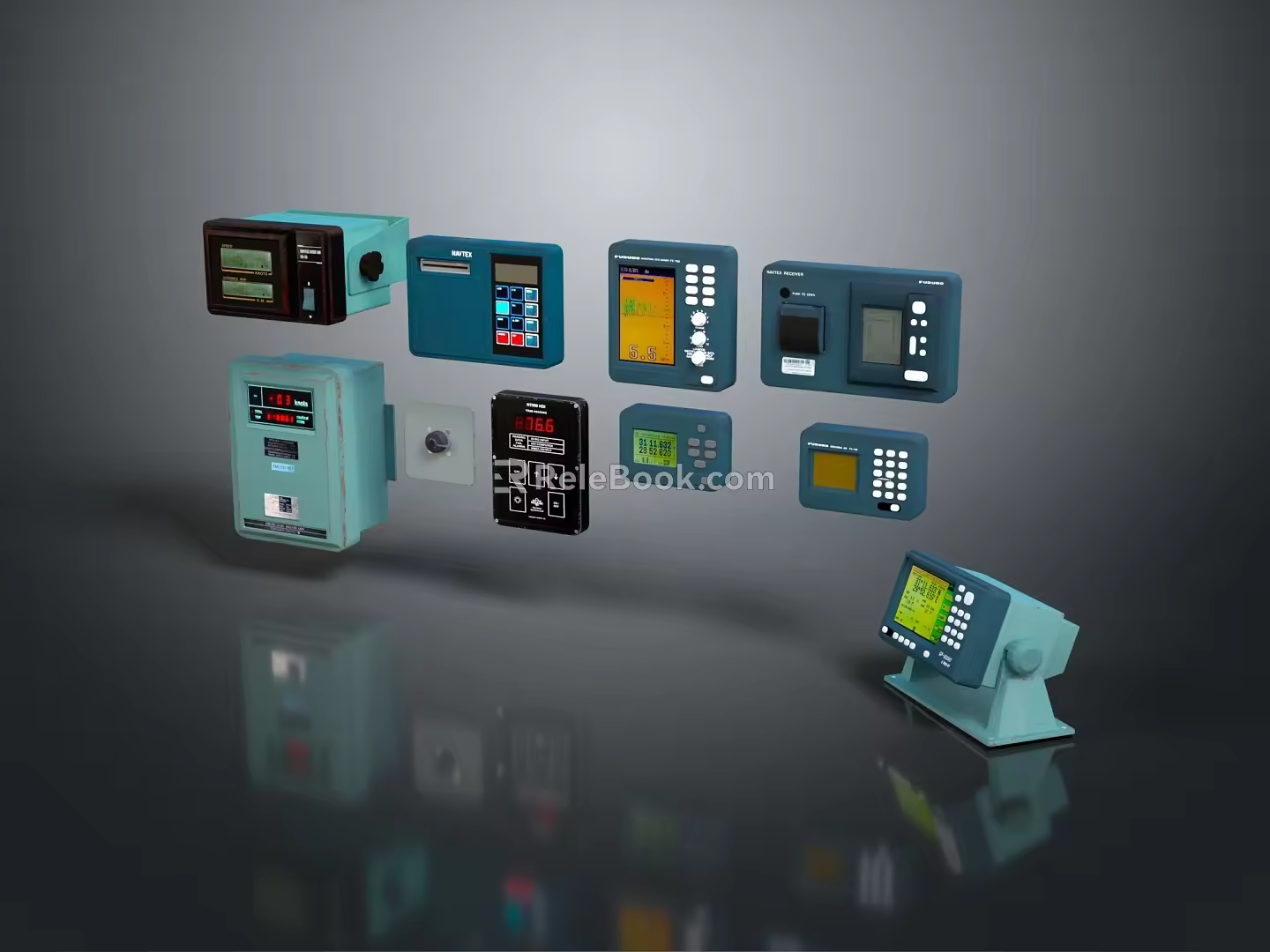Instrument Control Equipment Control Instrument 3d model
